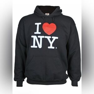 'I Love NY' Black Hoodie